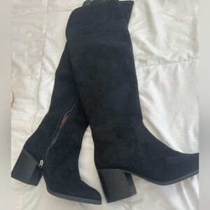 Bp over the knee black boots